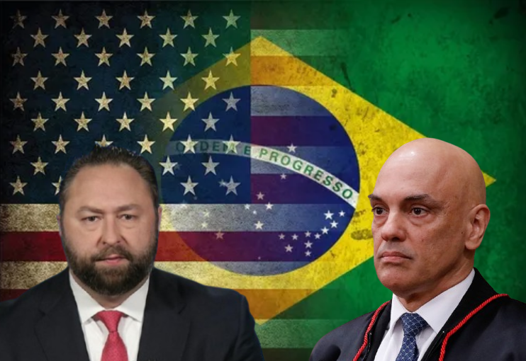 Estrategista de Trump aponta Moraes como Dono do Brasil. Edição com imagens CC